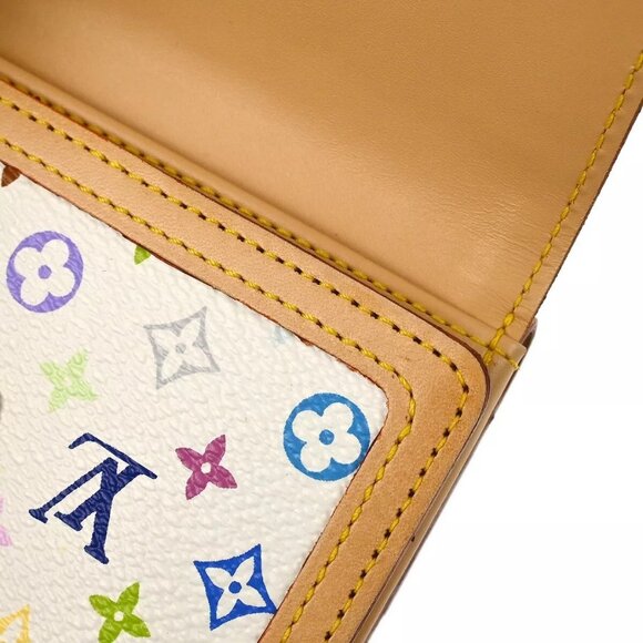 Louis Vuitton Multicolor Porte Monnaie Billet Cartes Credit M92983 TH0095 144424 - Picture 4 of 8